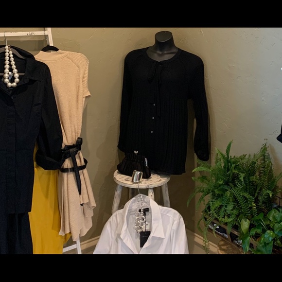 Lane Bryant Tops - ✨👗✨ Lane Bryant Sheer Blouse NWT